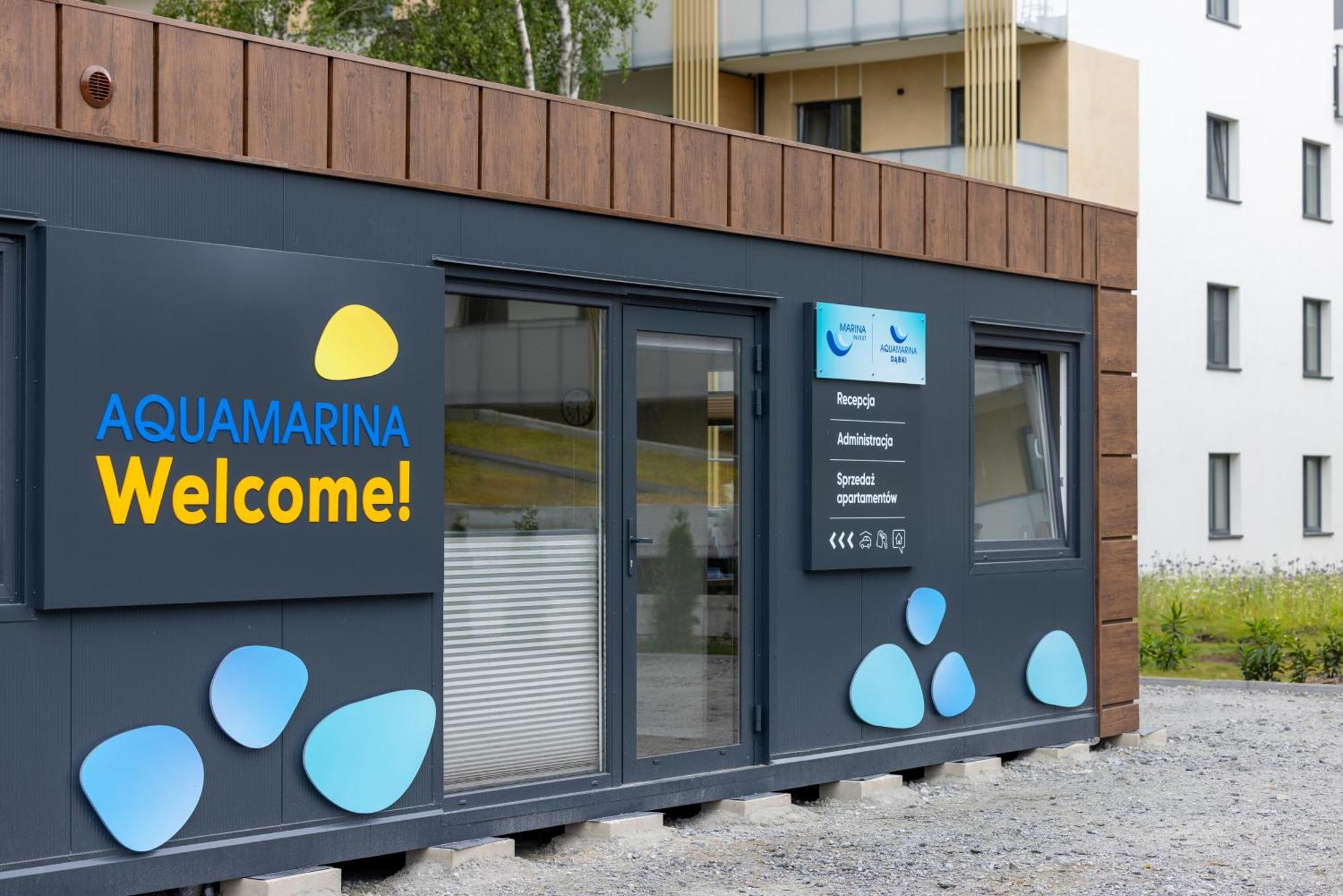 Aquamarina Dabki Marina Invest Aparthotel Exteriör bild